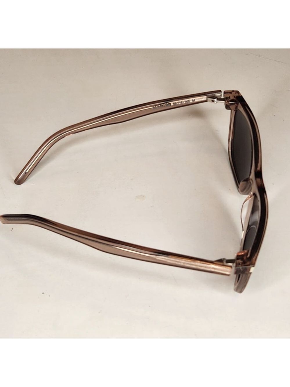 Saint Laurent Sunglasses Brown One Size SL-515 CAT EYE SUNGLASSES Gray Lens YSL - Picture 10 of 16